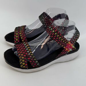 Skechers Counterpart Breeze Beatbox Womens Sandal Black Size 9